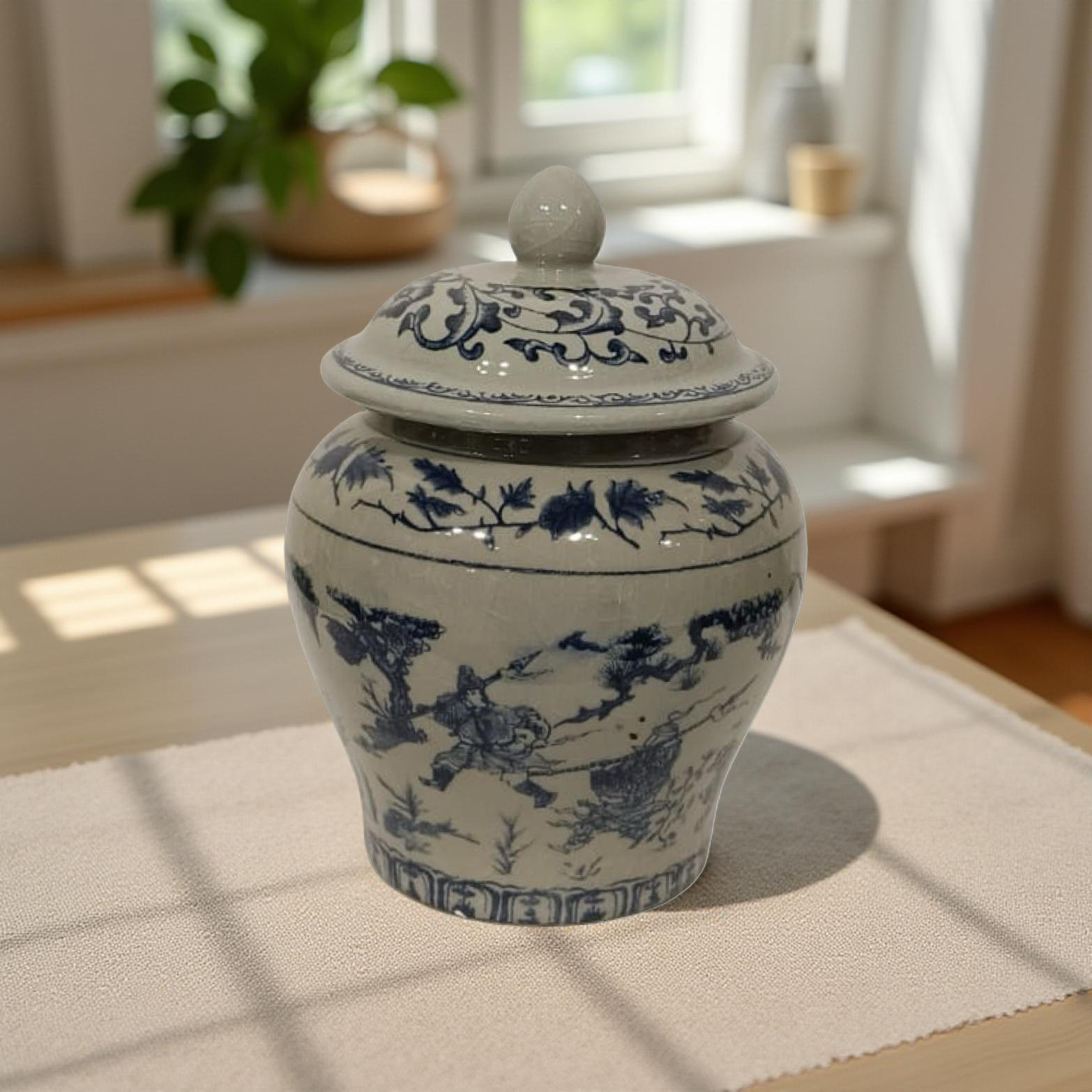 Decorative Jar - Mini Blue C