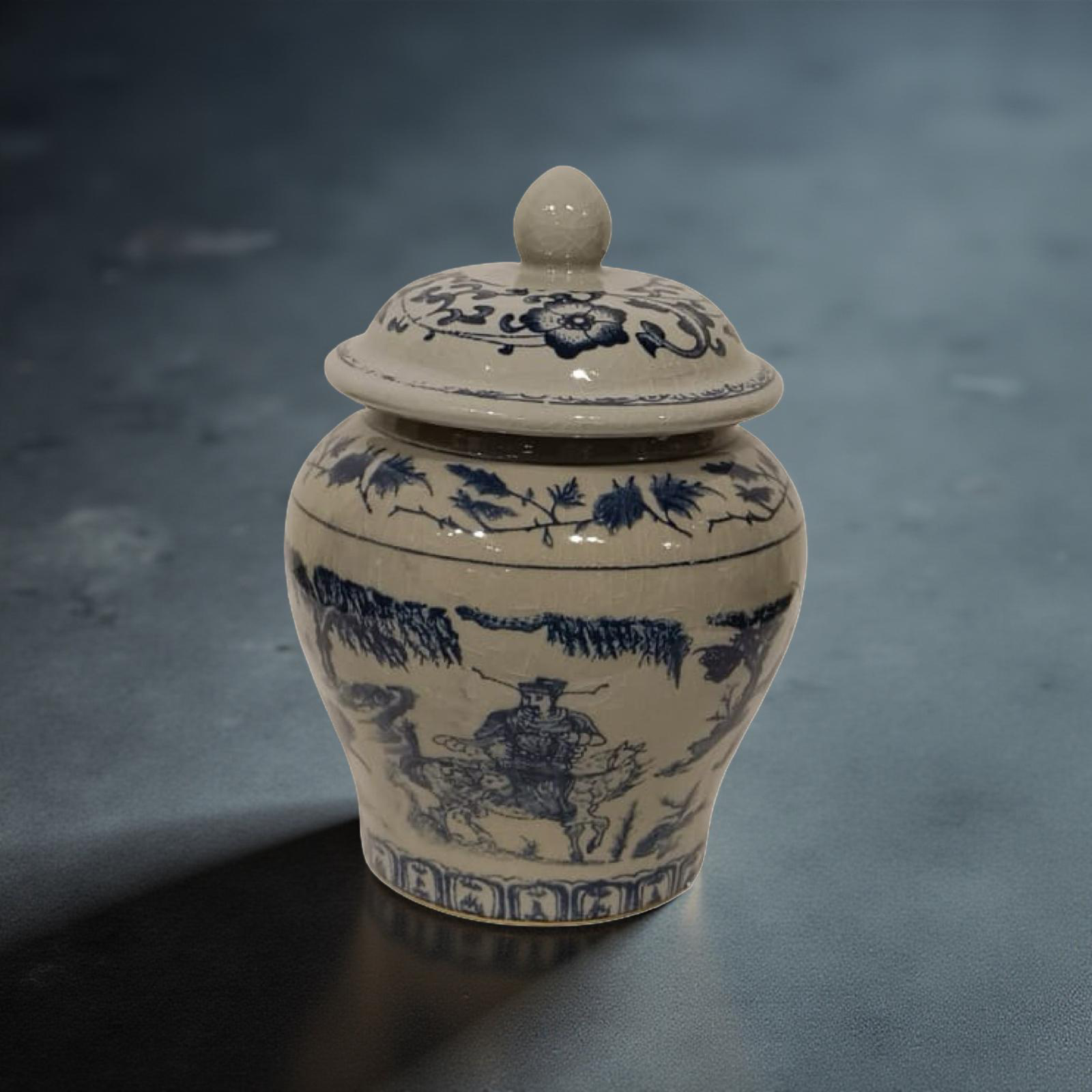 Decorative Jar - Mini Blue C