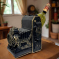 Wine Bottle Holder Vintage Camera