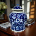 Decorative Jar - Albert Dark Blue