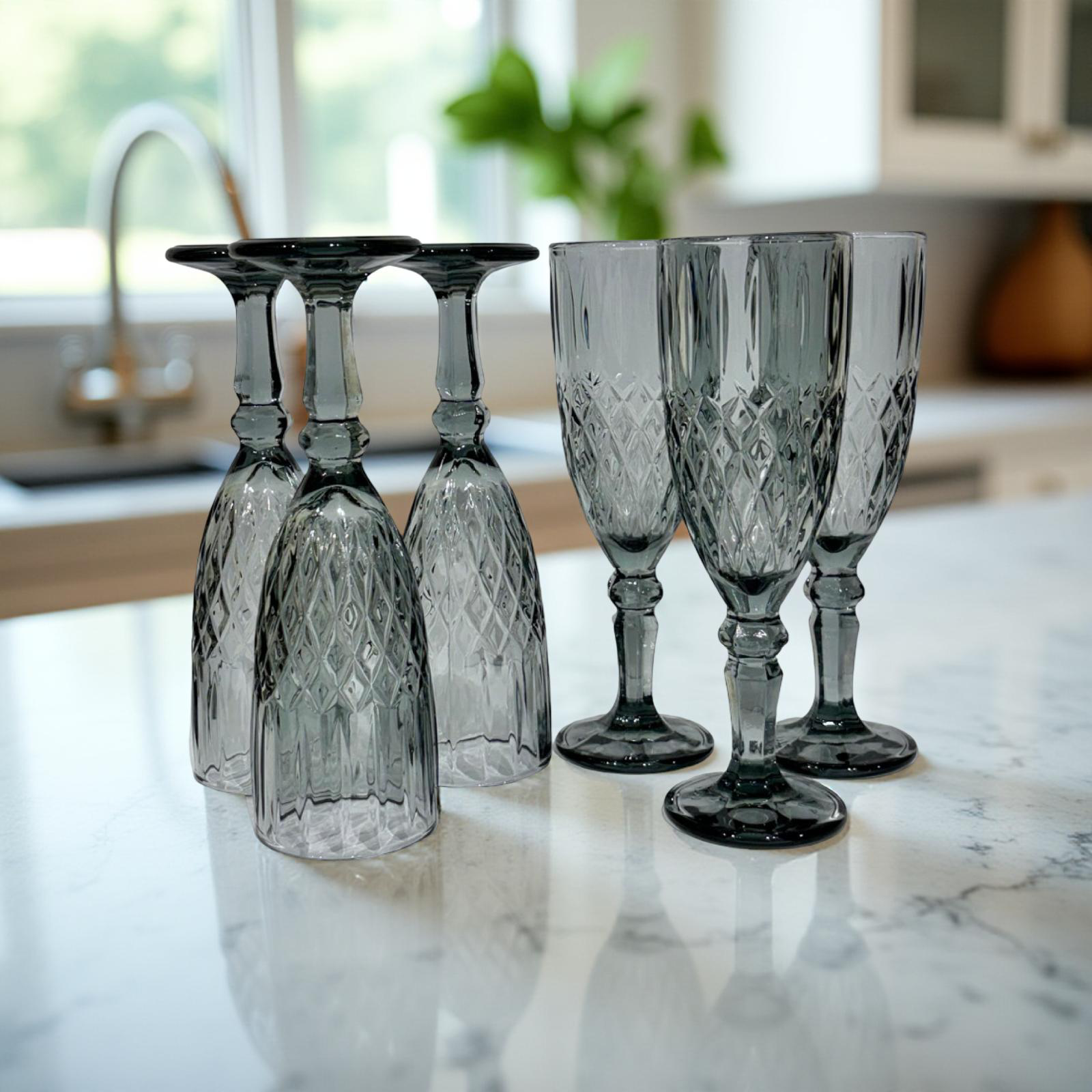 Delisoja - Flute Glass Grey S06