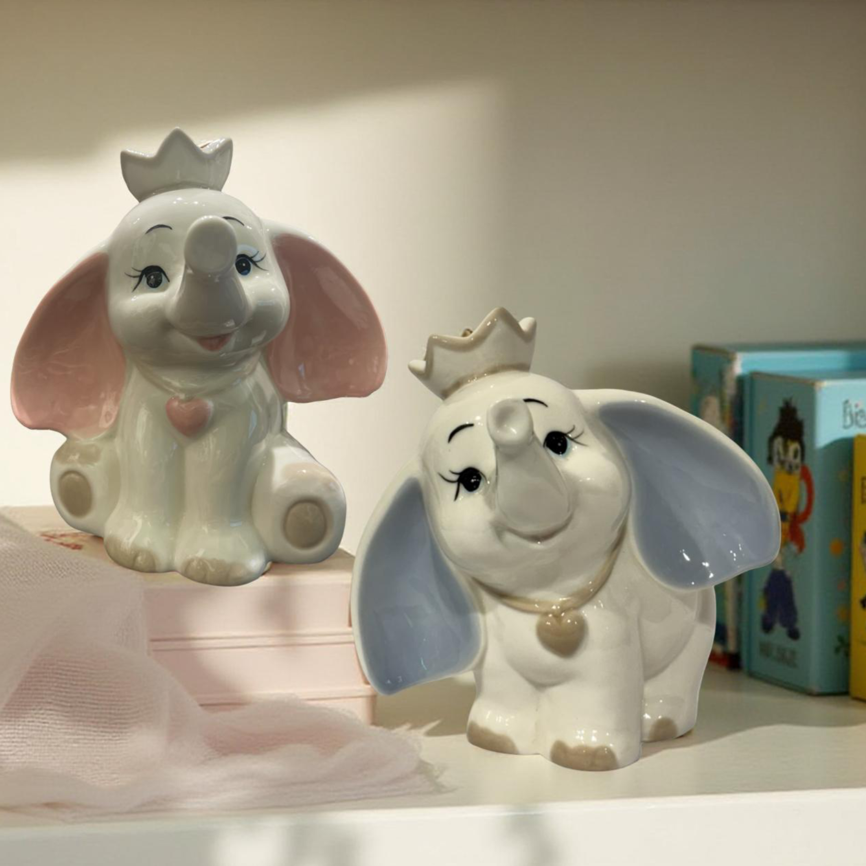 Whimsical Decor Elephant Blue