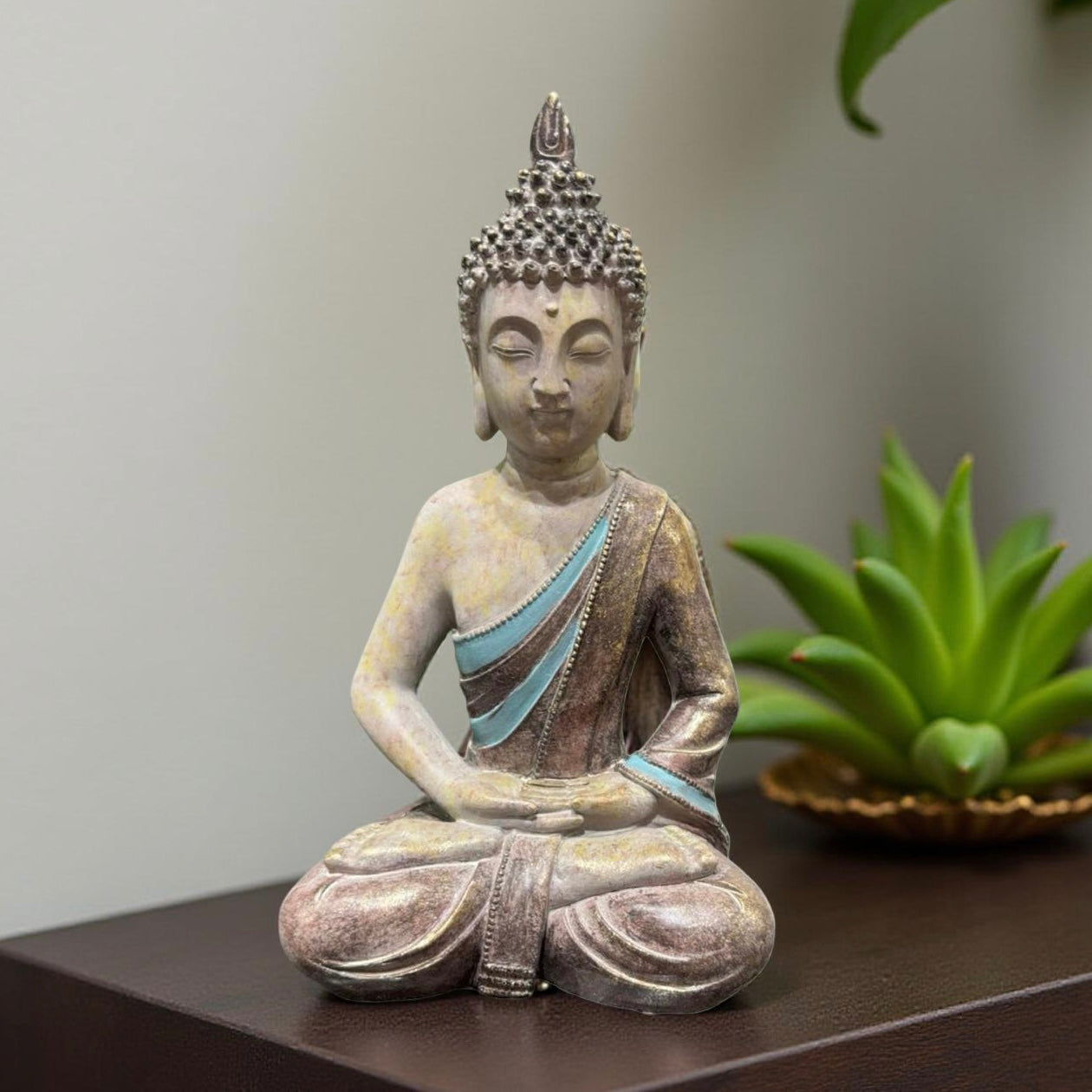 Decorative Ash Blue Buddha (A)