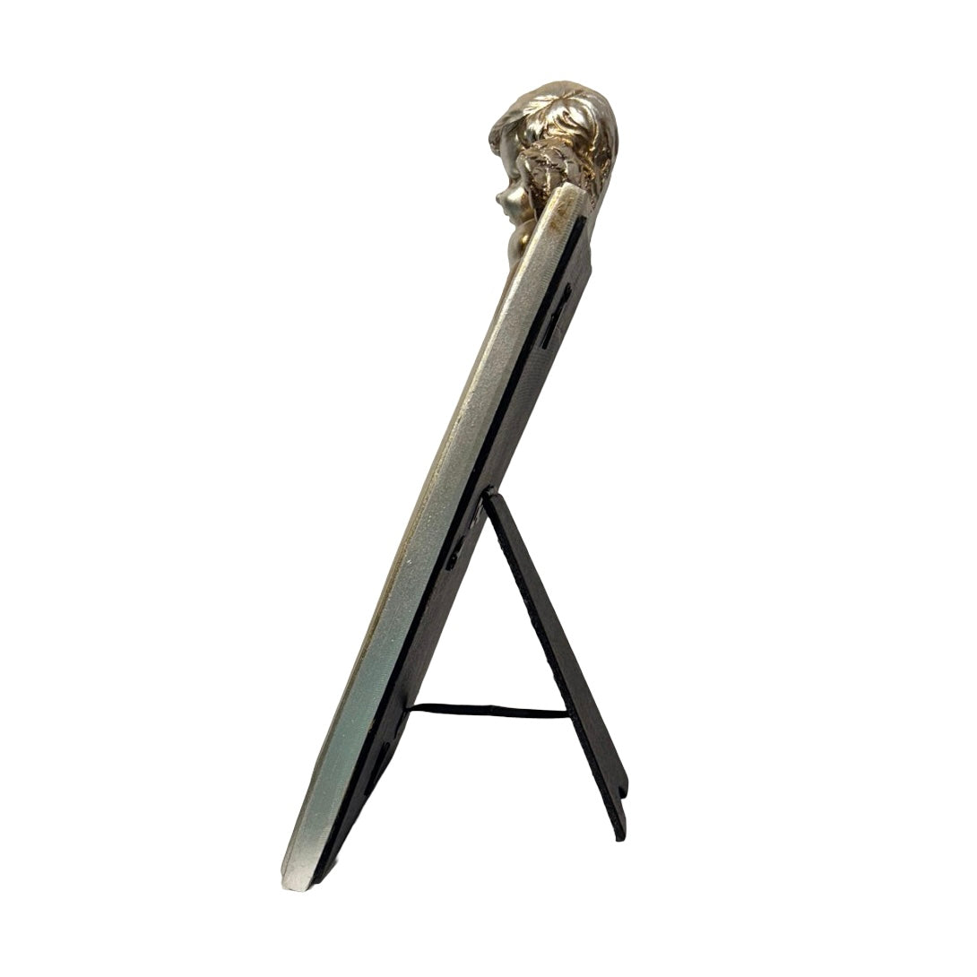 Photo Frame Silver Cherub Small