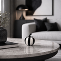 Décor - Black & White Apple (S)