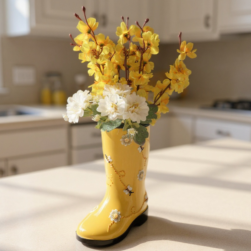 Decorative Yellow Shoe