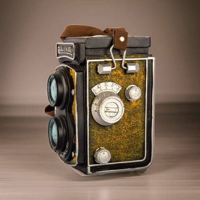 Decorative Camera Unique Yellow Rolleicord