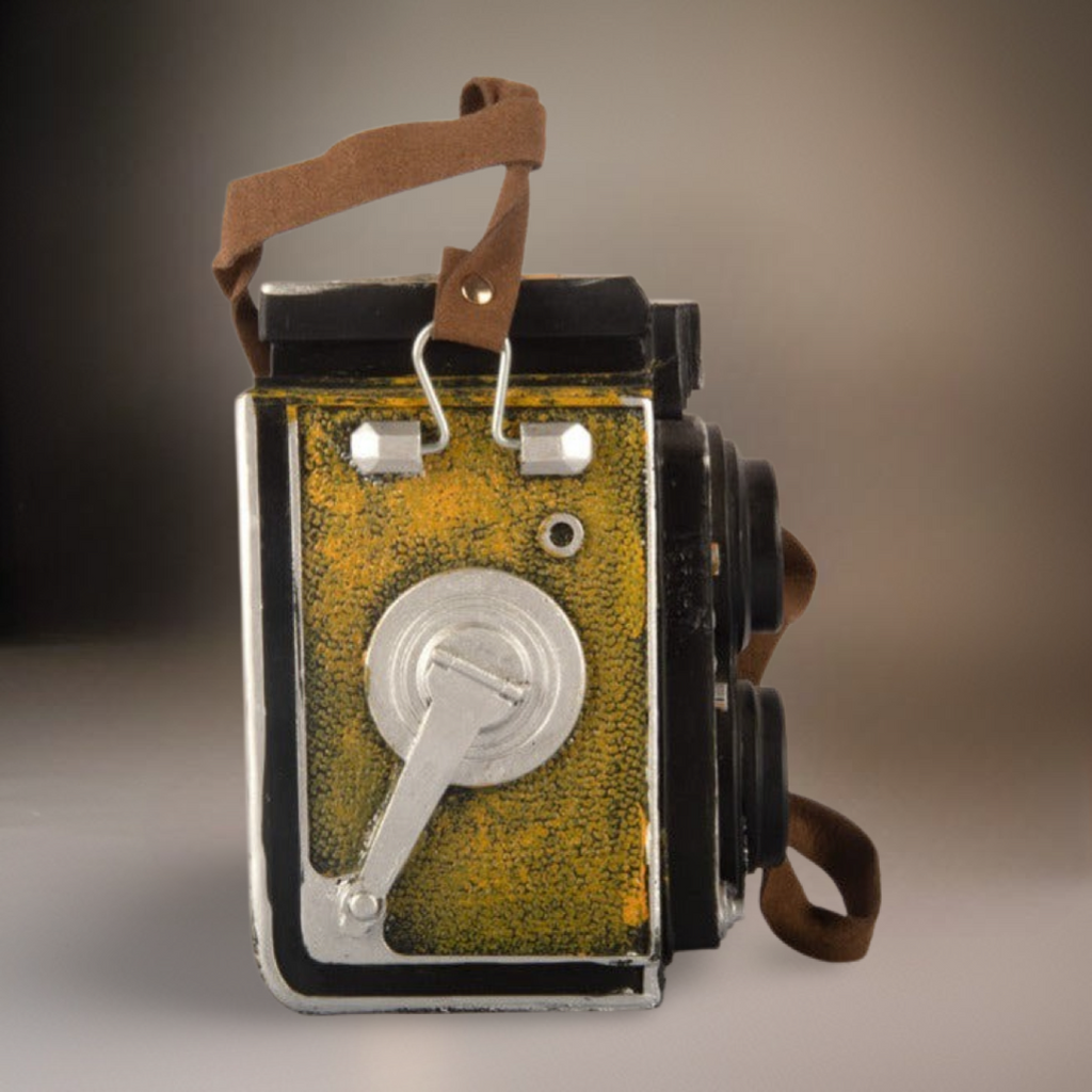 Decorative Camera Unique Yellow Rolleicord
