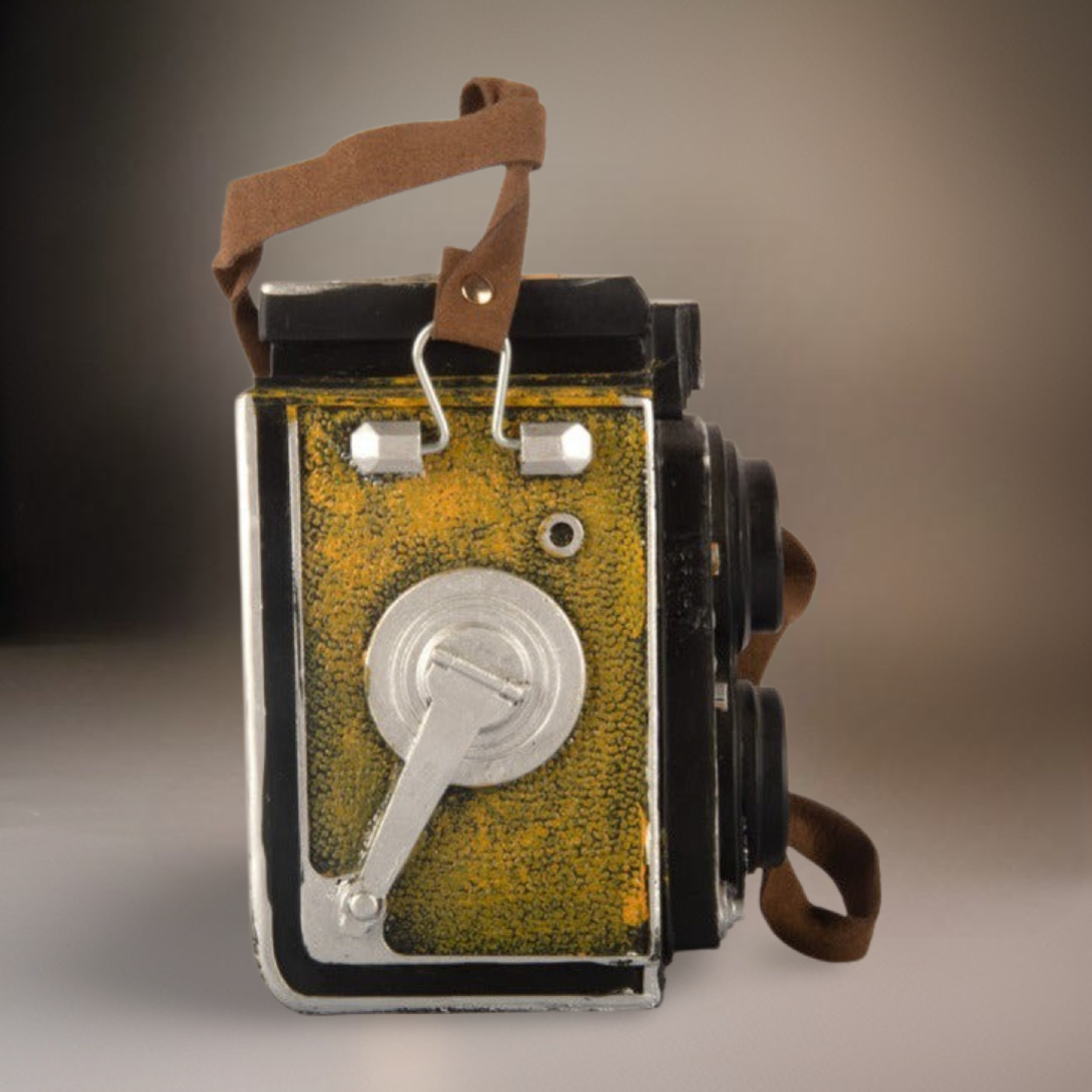 Decorative Camera Unique Yellow Rolleicord