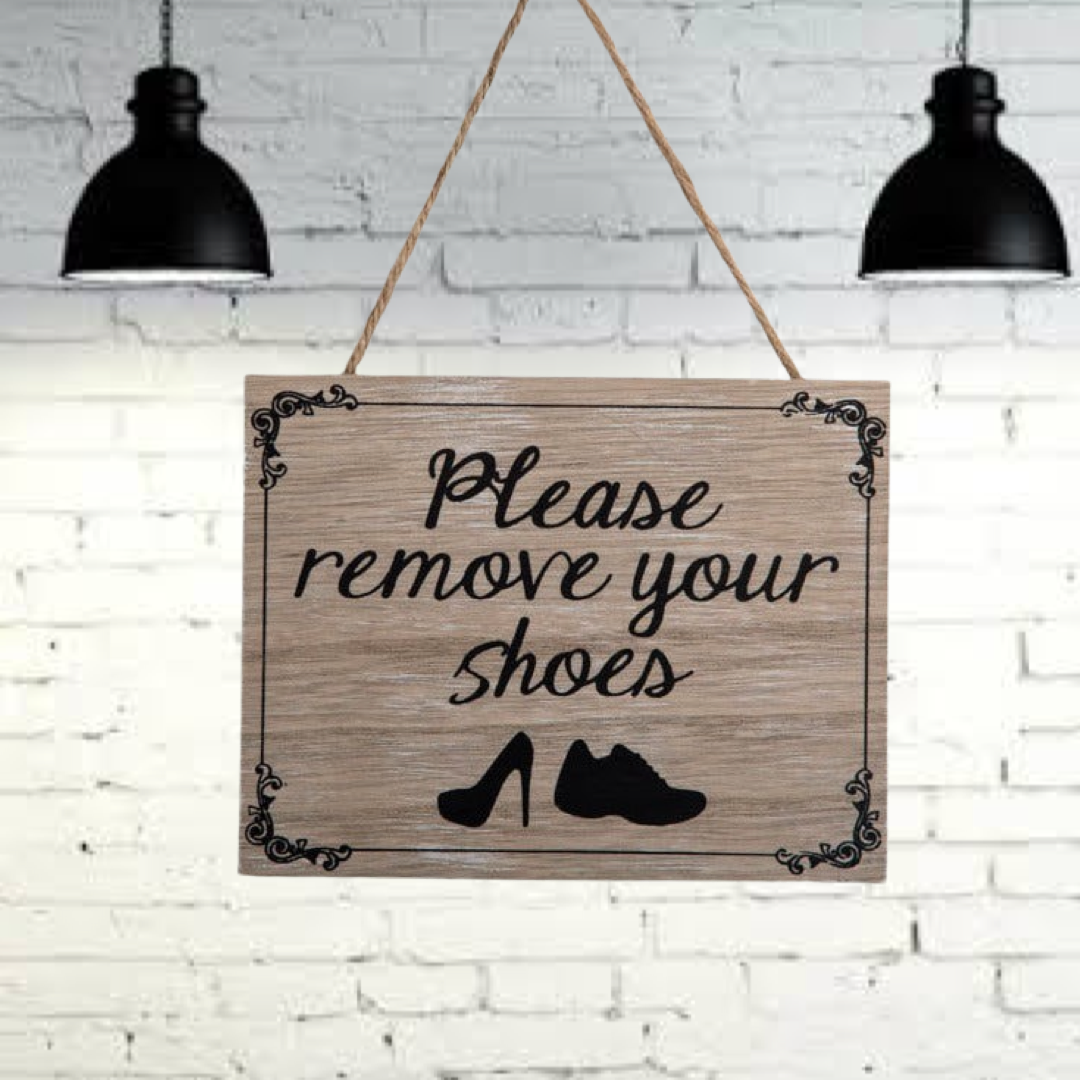 Wall Hanging Remove Shoes Cream