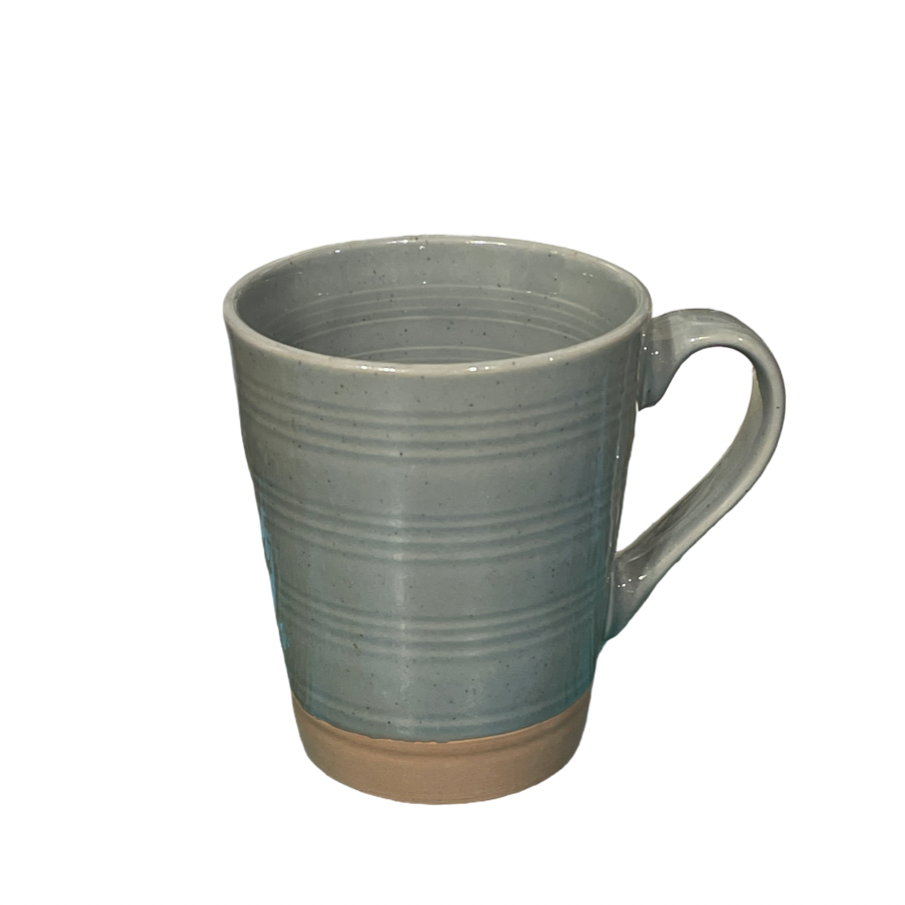 Elena - 2 Mug 2 Bowl Breakfast Set - Grey