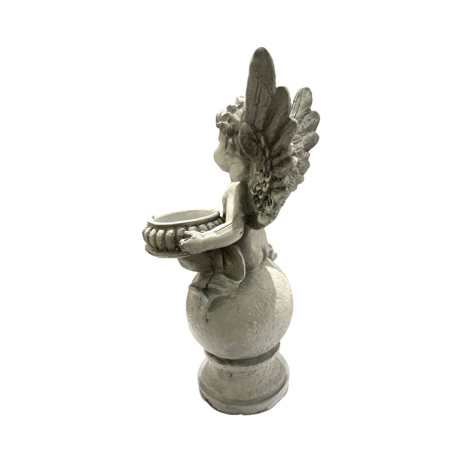 Claire - Cherub Décor Sculpture with Holder