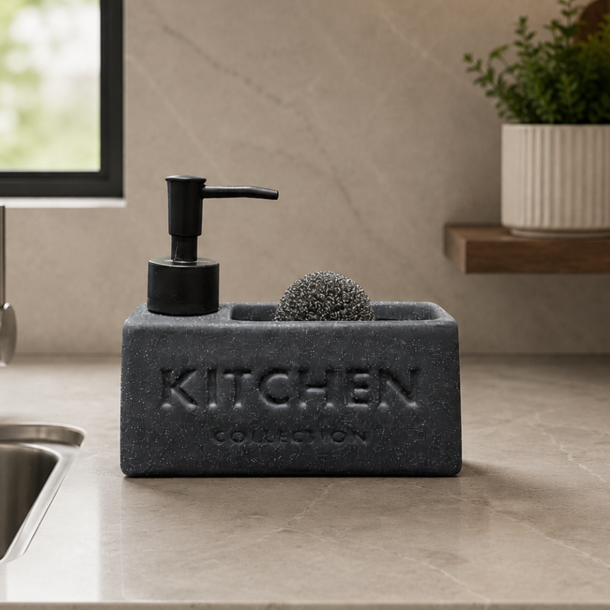 Soap Dispenser - Black Kitchen Collection