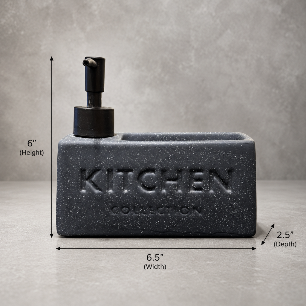 Soap Dispenser - Black Kitchen Collection