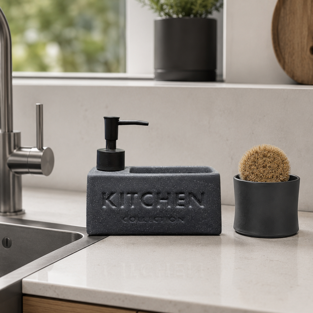 Soap Dispenser - Black Kitchen Collection