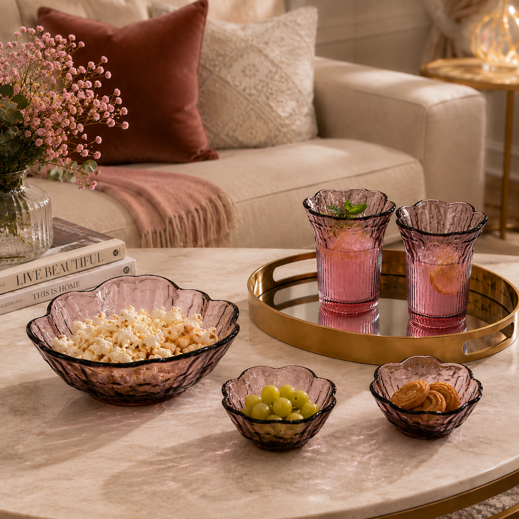 Snack Set - Blush Pink S05