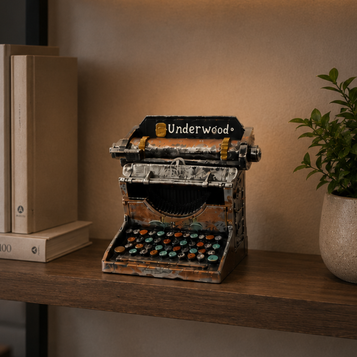 Décor - Vintage Underwood Typewriter Accent