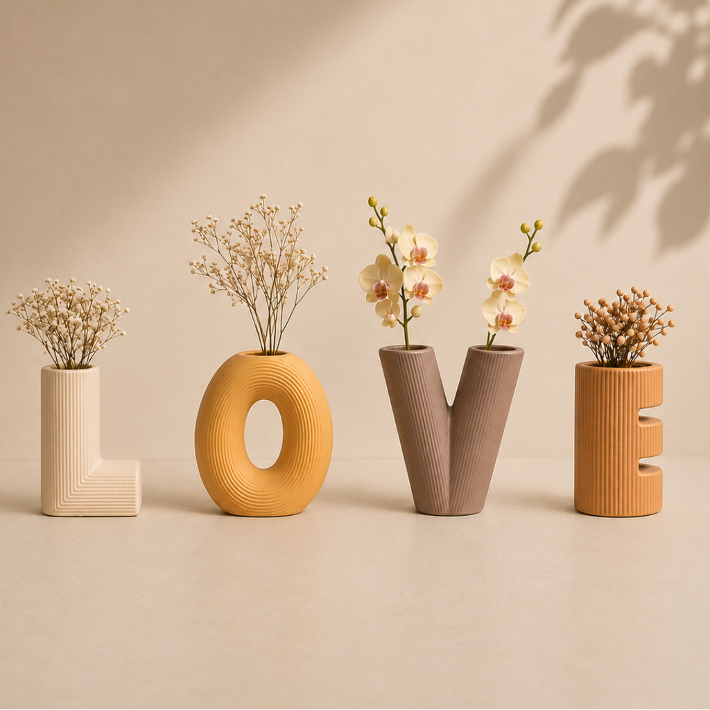 LOVE Sculptural Vase Collection