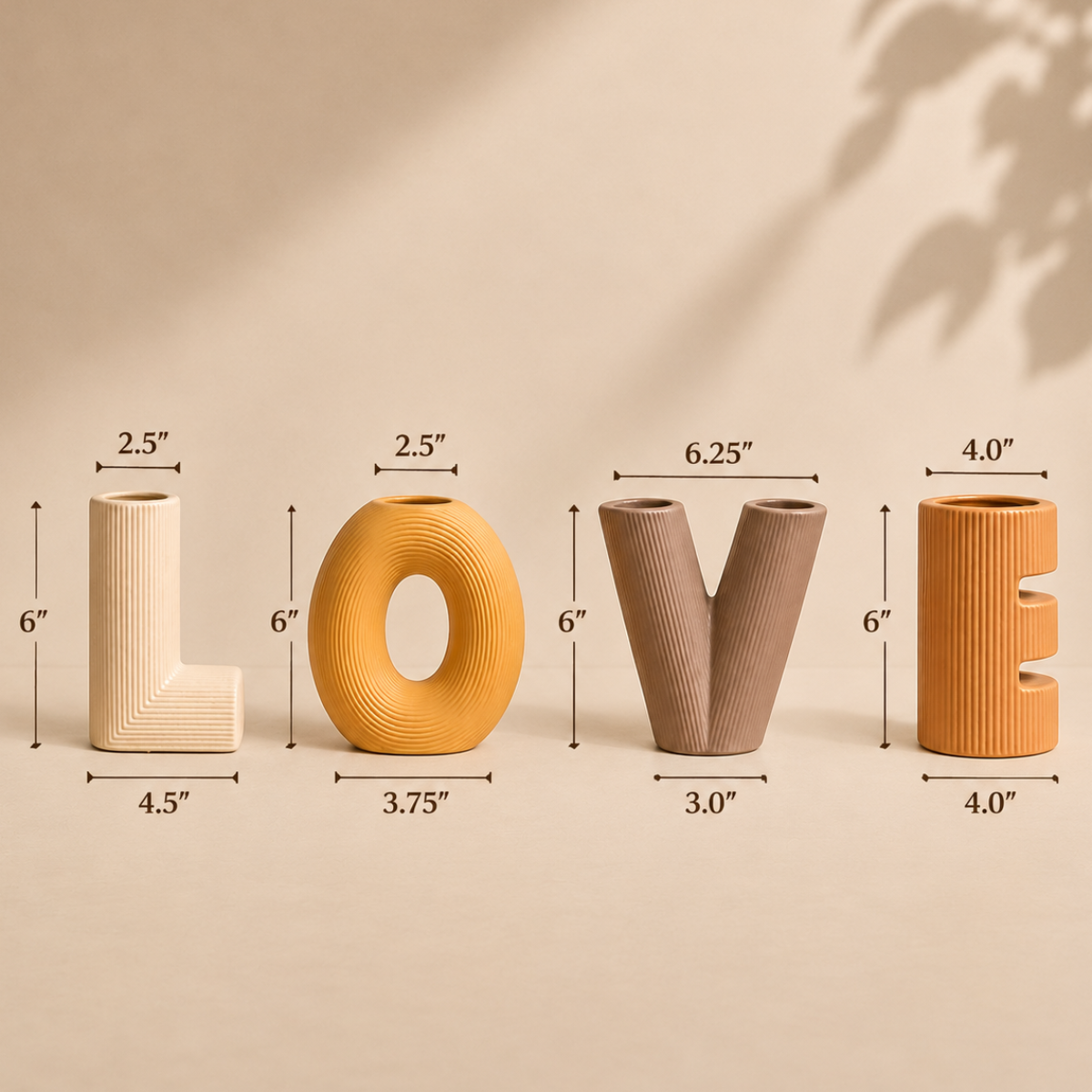 LOVE Sculptural Vase Collection