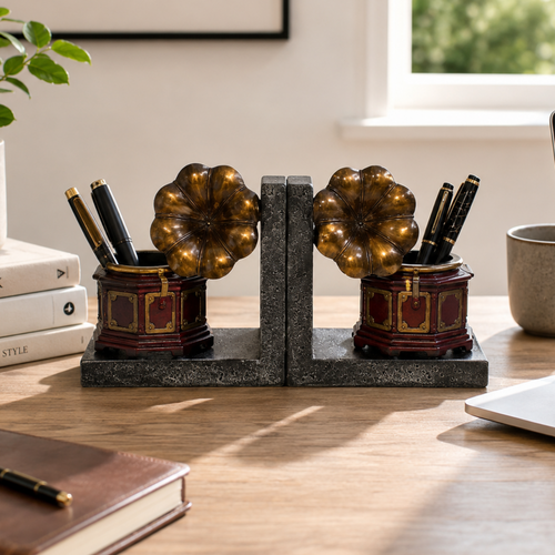 Bookend Vintage Gramophone