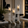 Celeste Fluted Candle Stand ( Set of 3)