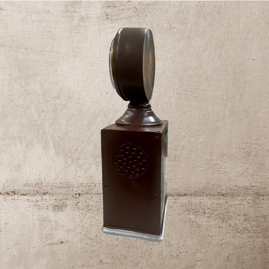 Table Top Clock Petrol Pump