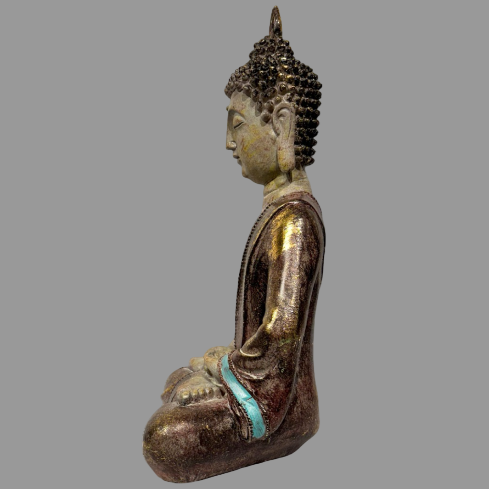 Decorative Ash Blue Buddha (A)