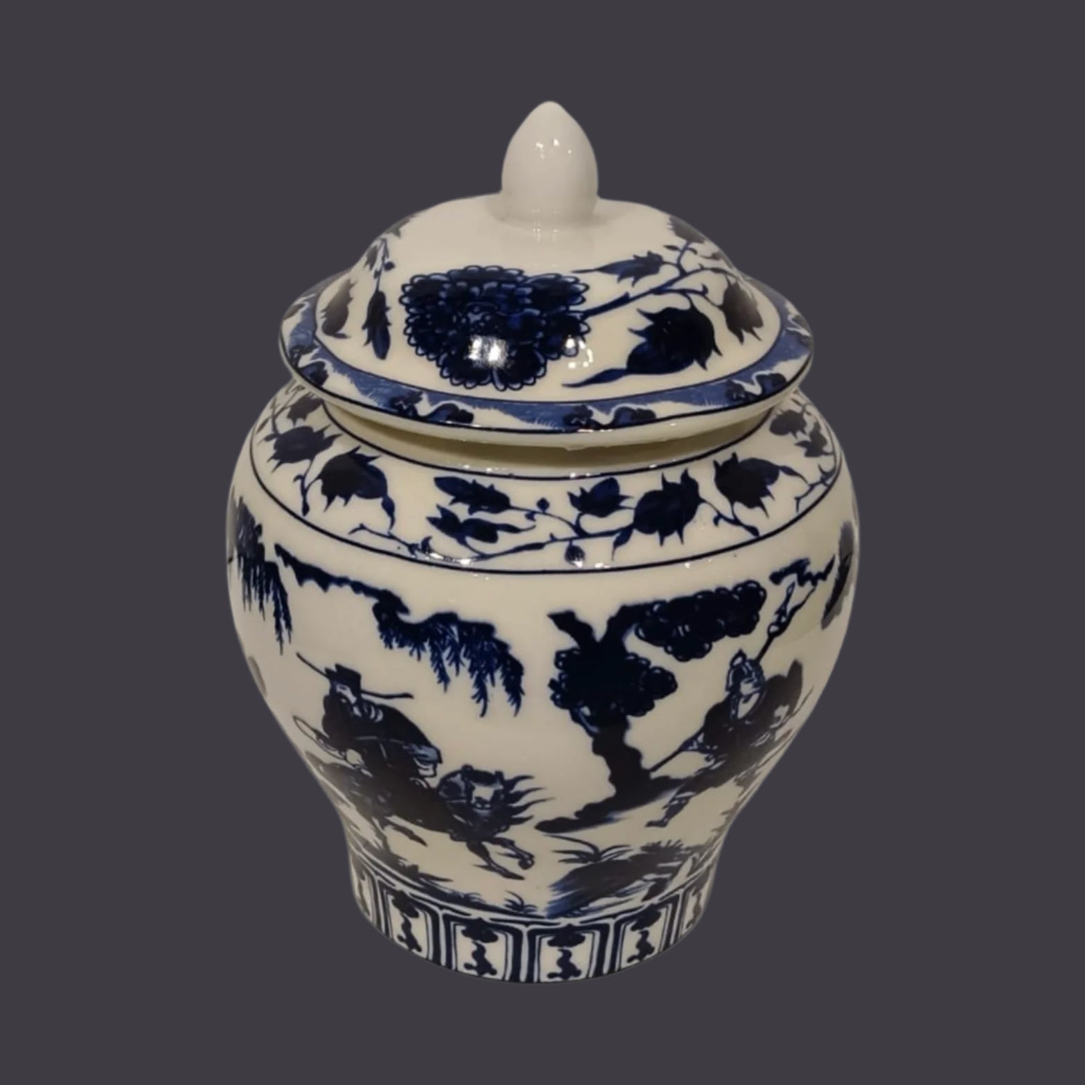 Decorative Jar - Mini Blue A