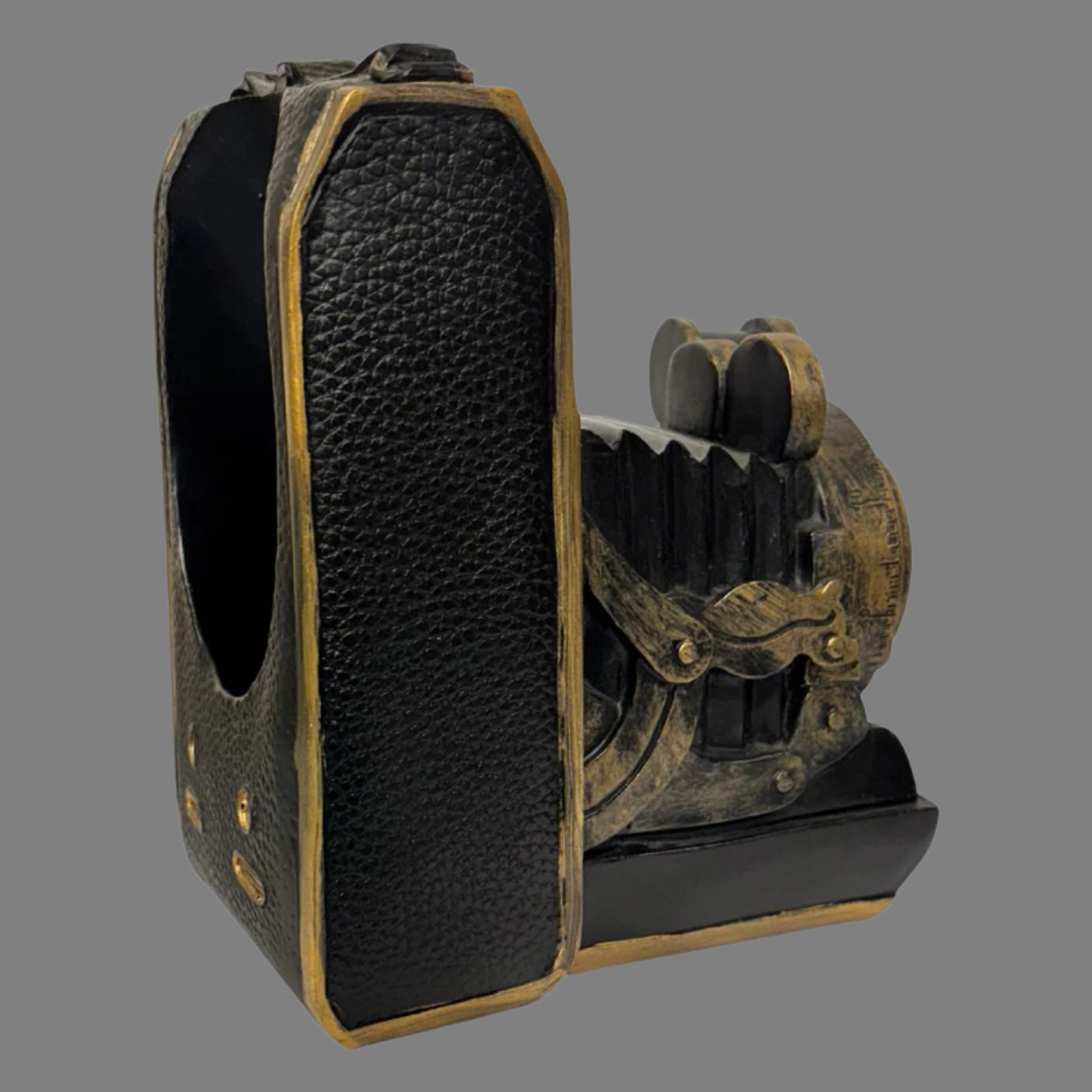 Wine Bottle Holder Vintage Camera