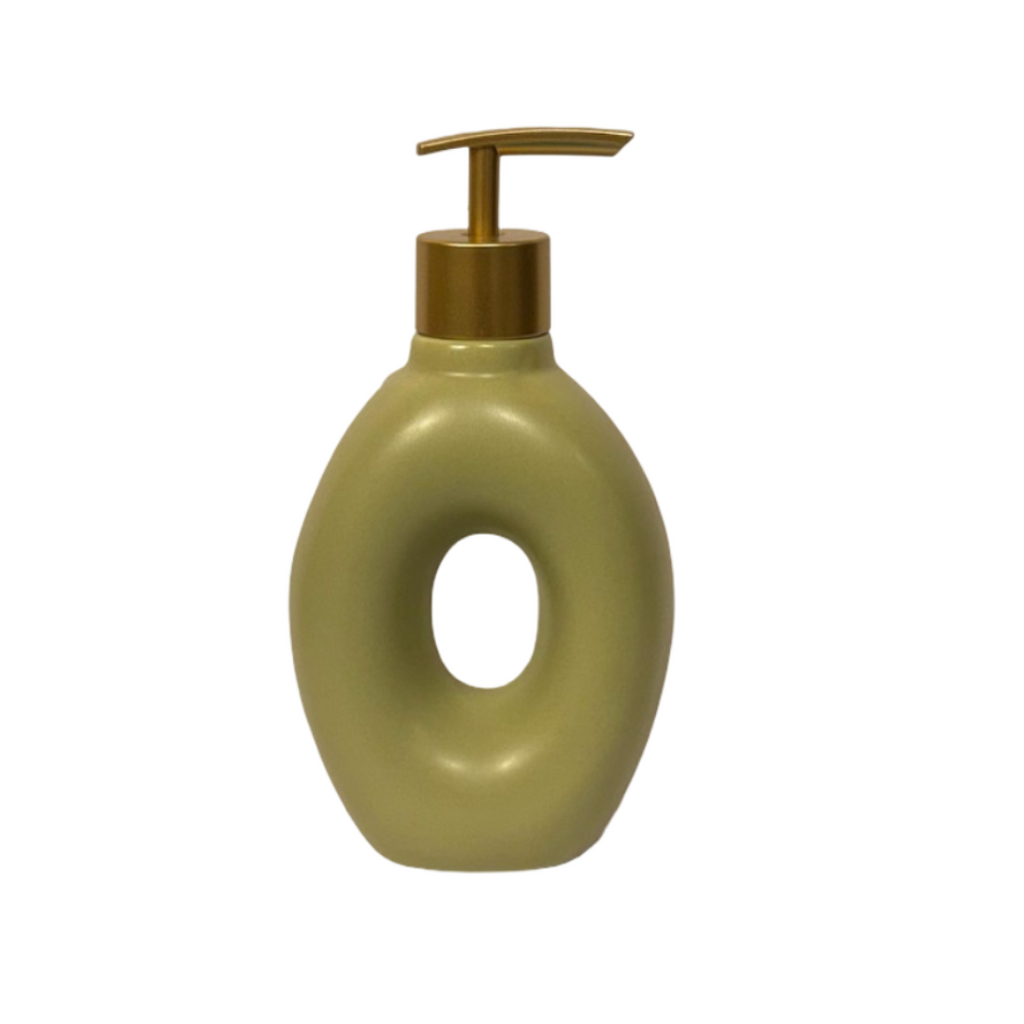 Bath Set Green Doughnut