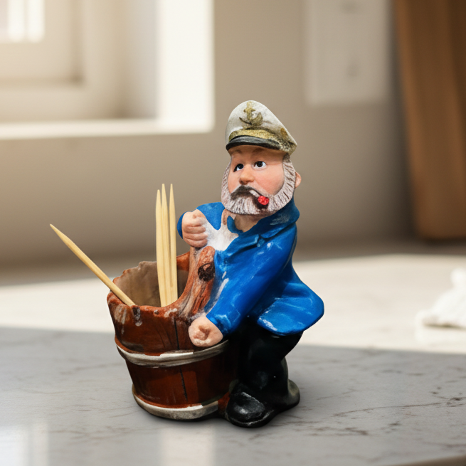 Tooth Pick Holder Cute Sailor - C