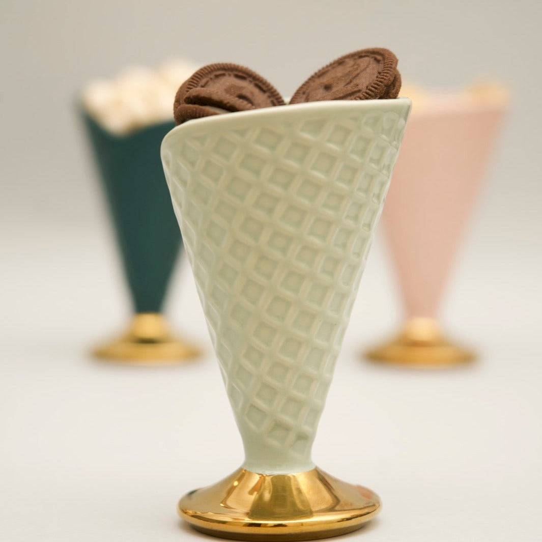 Elegance Cone Serve Green