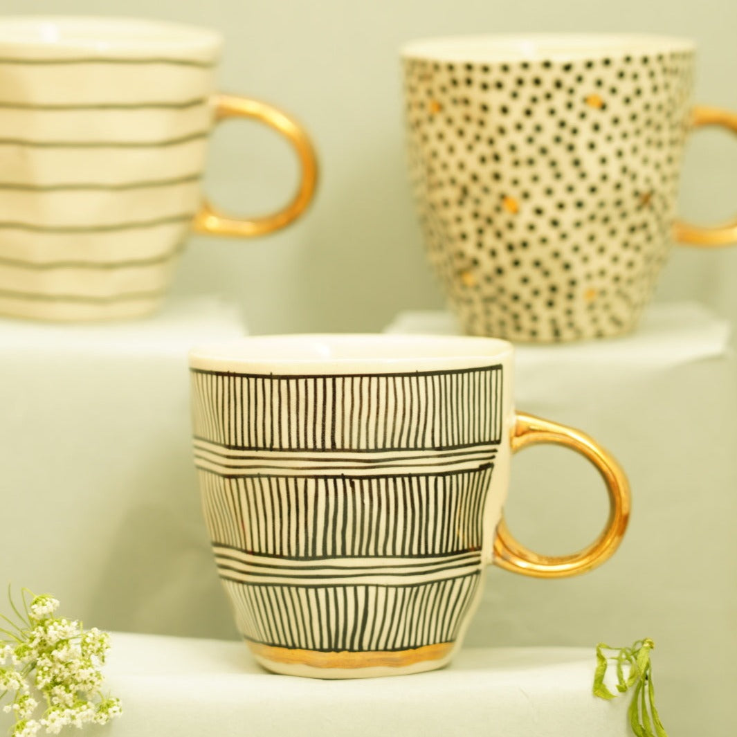 Ceramic Mug Double Stripes