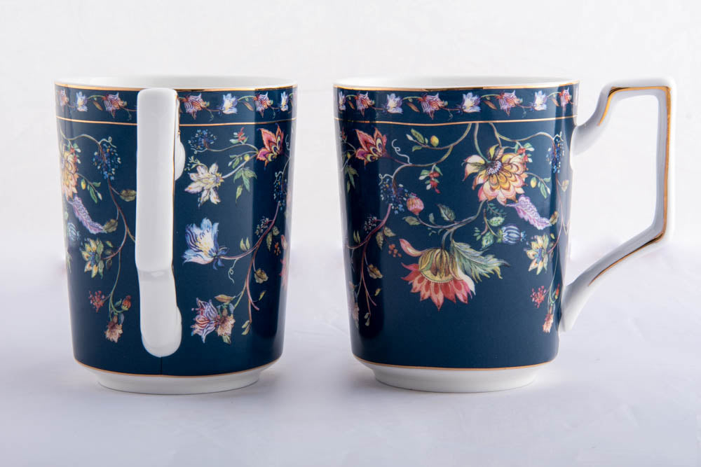 Coffee Mug Hazel Blue - Set of 2