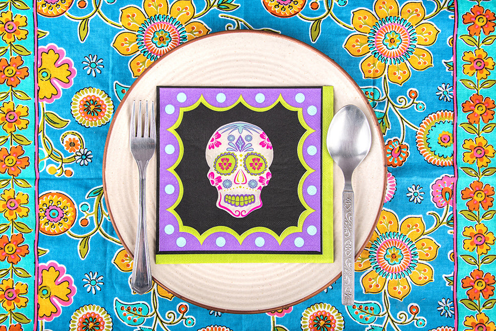 Lively Skull Tissue Paper